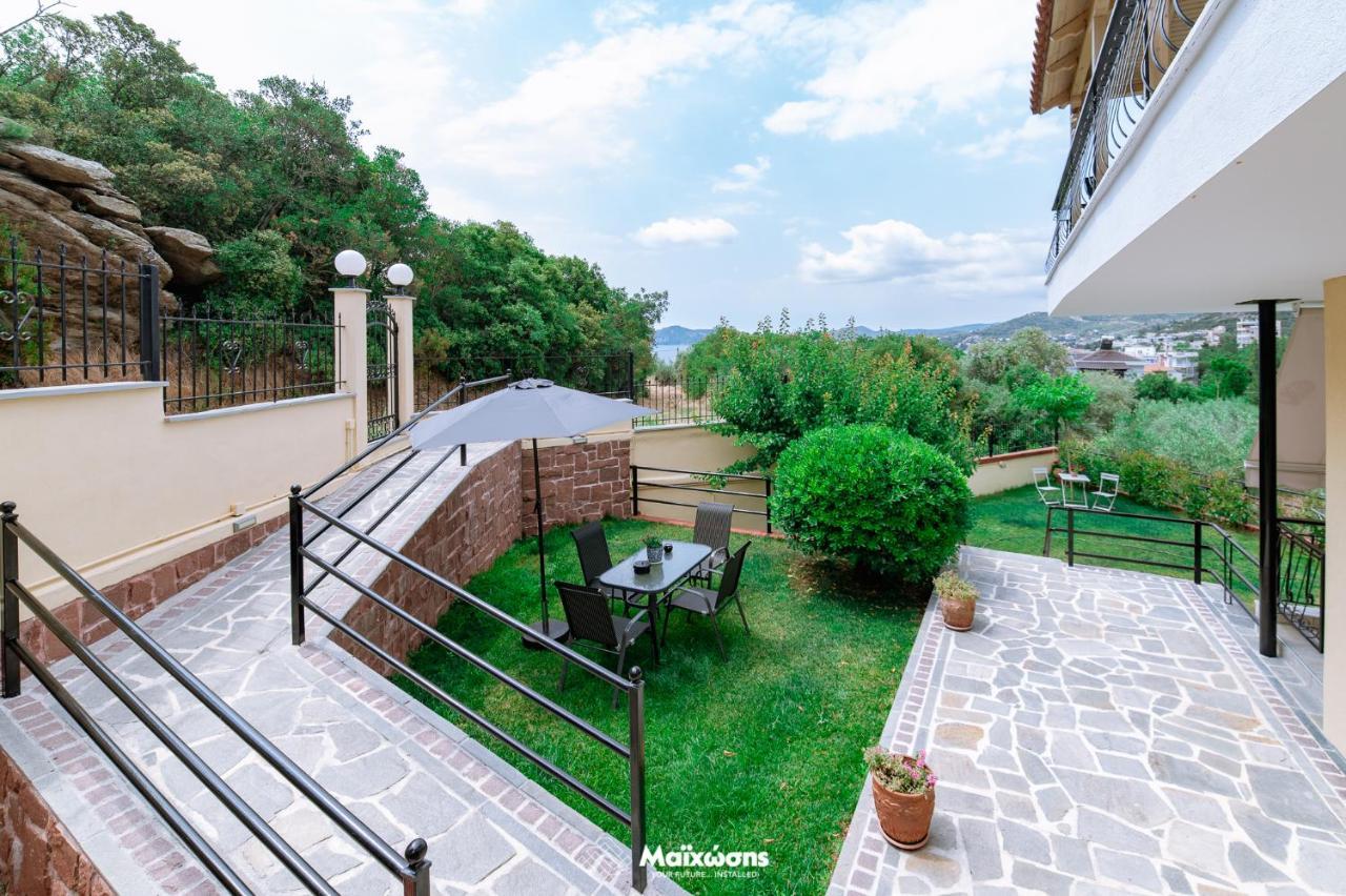 Helianthos Villa - Apartment No3 Kavala Dış mekan fotoğraf