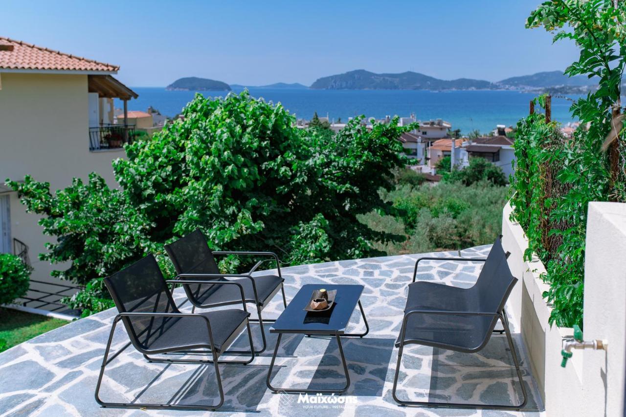 Helianthos Villa - Apartment No3 Kavala Dış mekan fotoğraf
