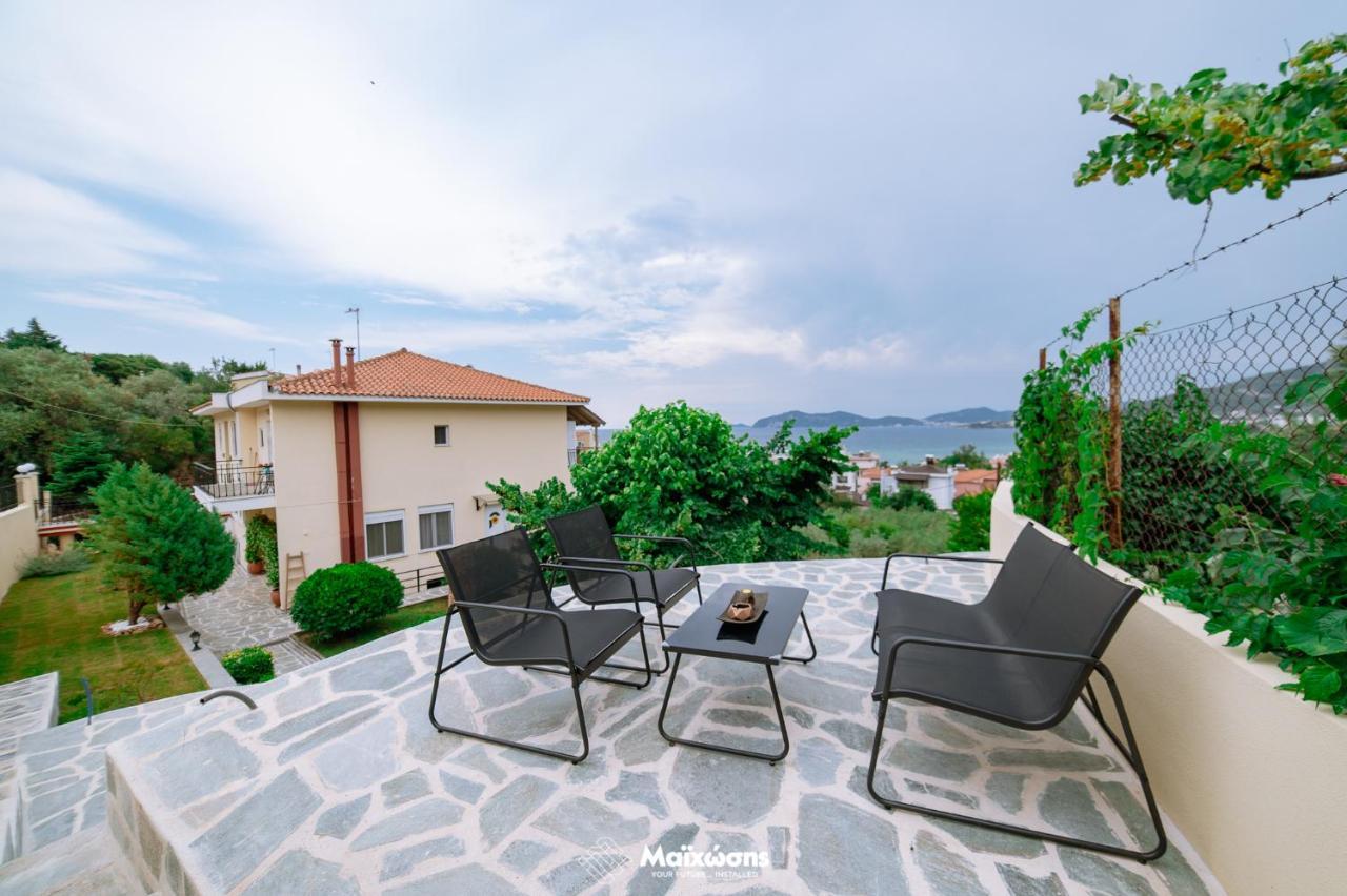 Helianthos Villa - Apartment No3 Kavala Dış mekan fotoğraf